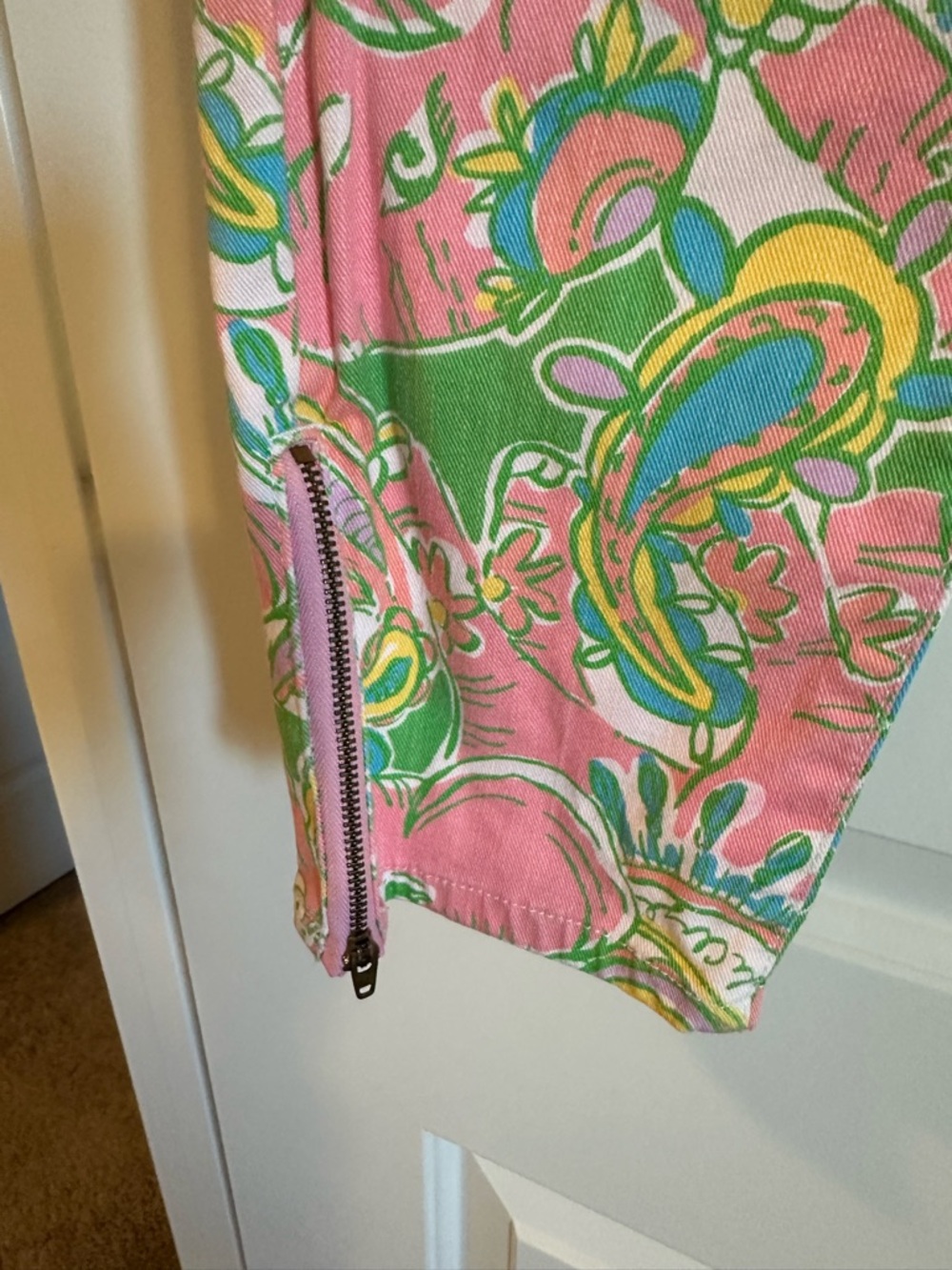 Lilly Pulitzer, Worth Skinny Jeans, Chin Chinn, 8 - Picture 5 of 7